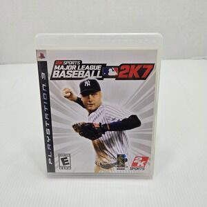 2K Sports Major League Baseball 2K7 PS3 Game Complete Case‎ and Disc